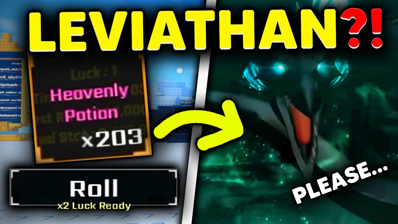 USING 203 HEAVENLIES For NEW 'LEVIATHAN' 1.7B AURA! | Sol's RNG