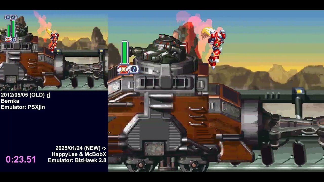 [TAS]  Mega Man X4 