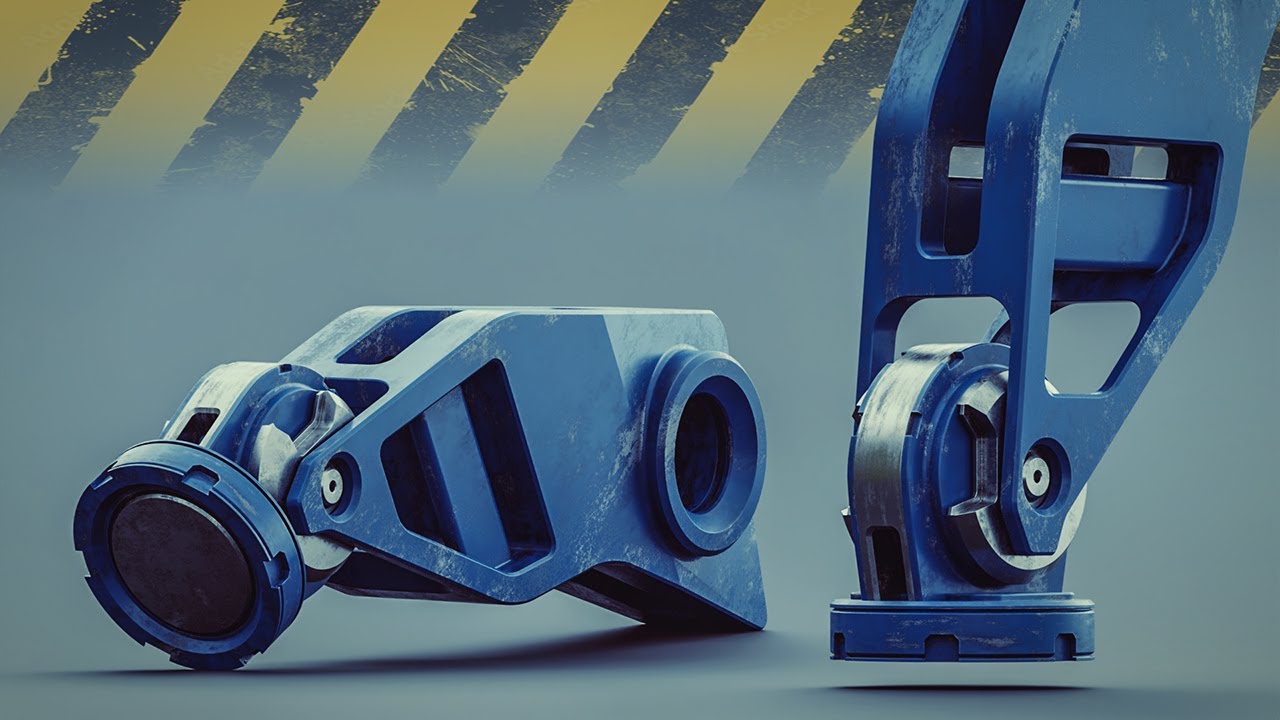 Mech Joint TUTORIAL in Blender