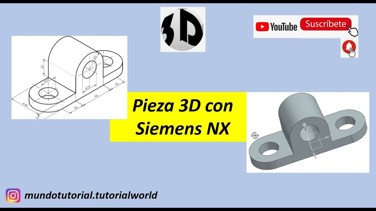 Siemens NX. Tutorial pieza