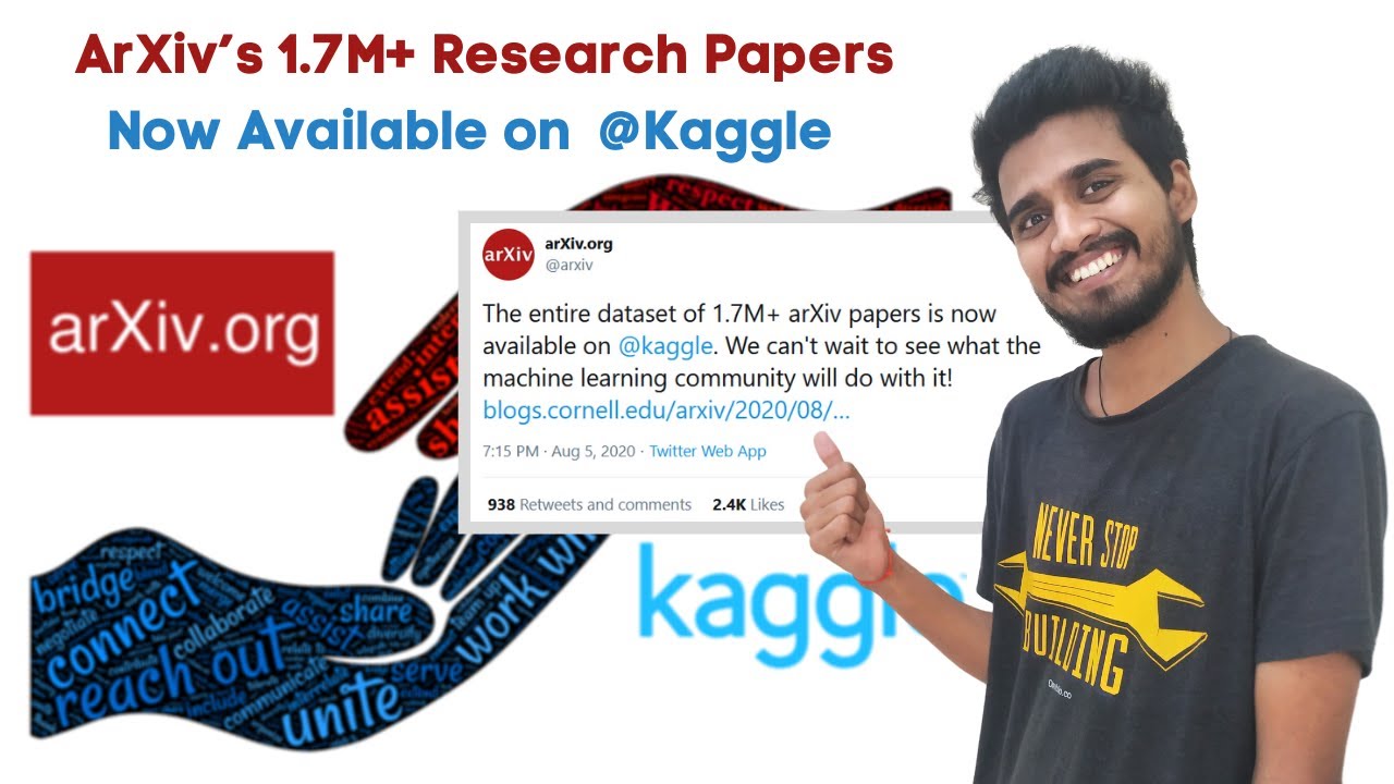 ArXiv&rsquo;s 1.7M+ Research Papers Now Available on @kaggle | 1.7M+ arXiv Papers is Available on @kaggle