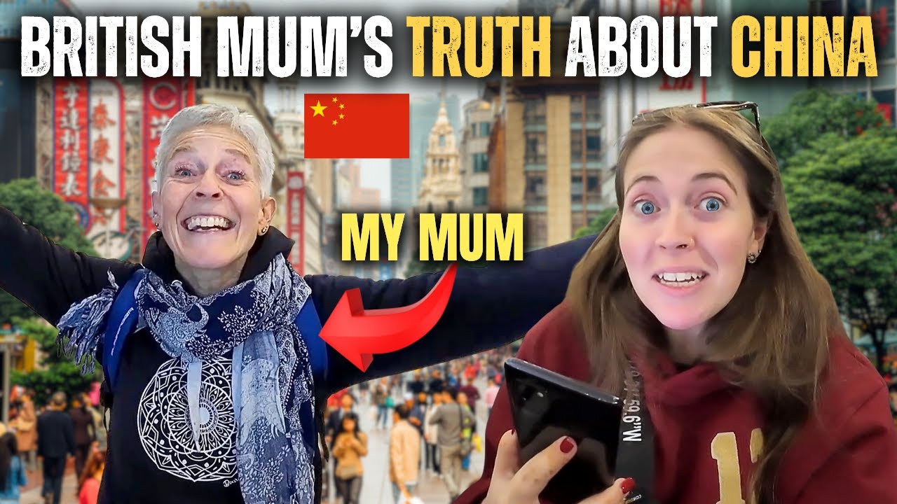 My British Mum's FIRST TIME in CHINA (RAW Reaction)