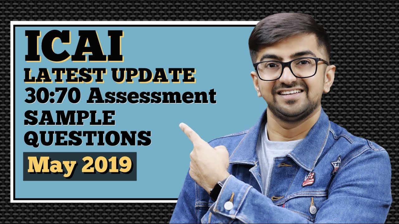 ICAI Update | Sample Questions Launched For May 2019 Exams