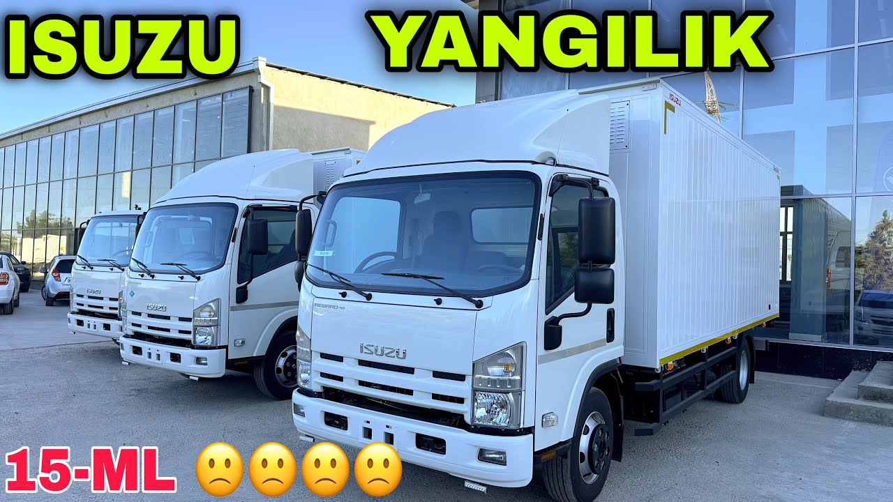 Izuzu Avto Mashinalari Yangilik Avto Furgon Samasvol Исузу Юк Мошиналарига Янгилик Бухоро АвтоМагнат