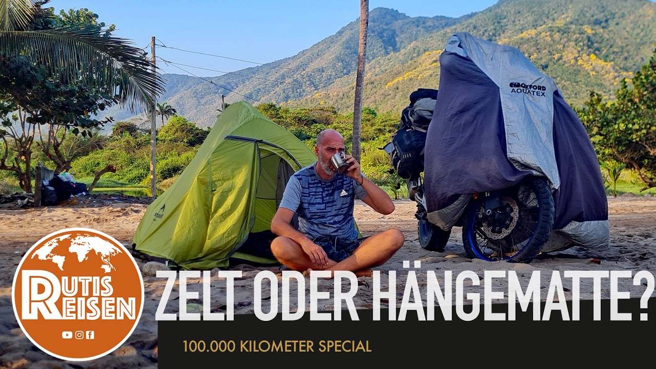 Mein Camping-Setup nach 100.000 km auf dem Motorrad