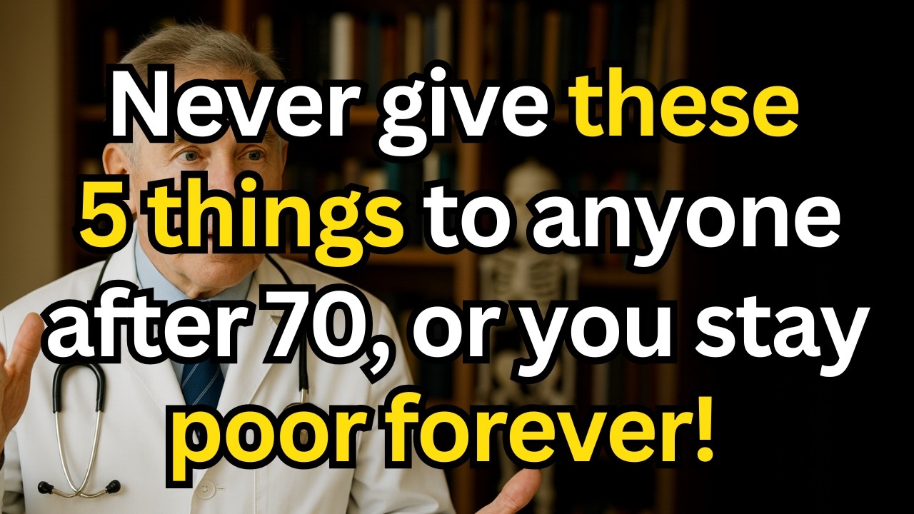 5 Things Seniors Over 70 Must Never Give Away to Avoid Staying Poor Forever![advice for seniors]