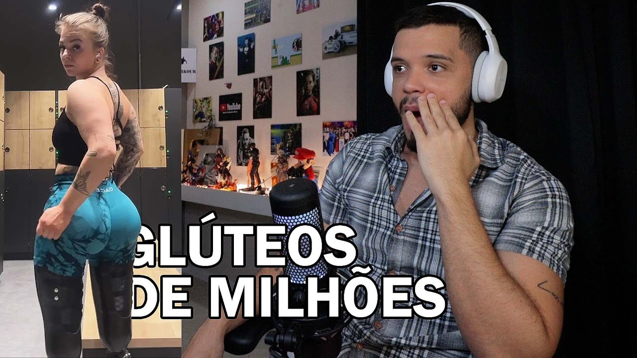 Olha o corpo que ela conseguiu, SEM TER AS PERNAS!