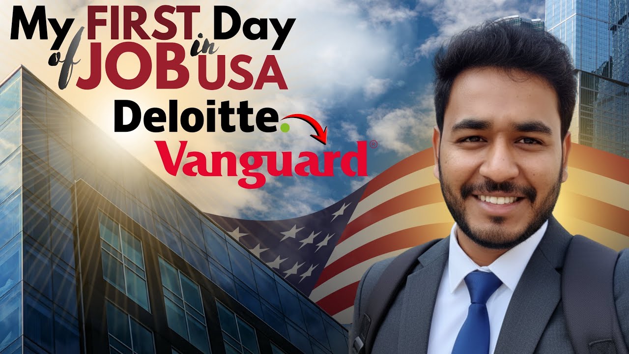 My First Day of Job In USA 🇺🇸 🥳| How I got FULL TIME job in 1 month after Masters #usa #masters 