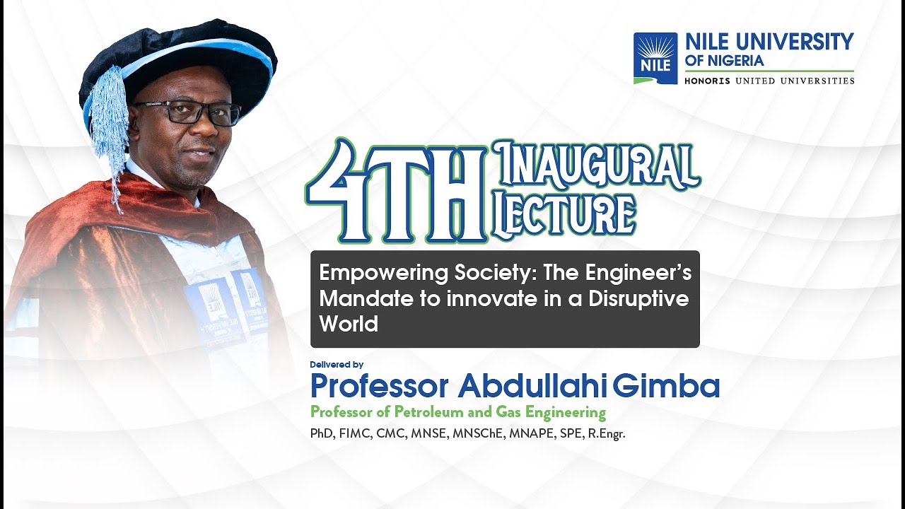 4th Inaugural Lecture | Nile University of Nigeria