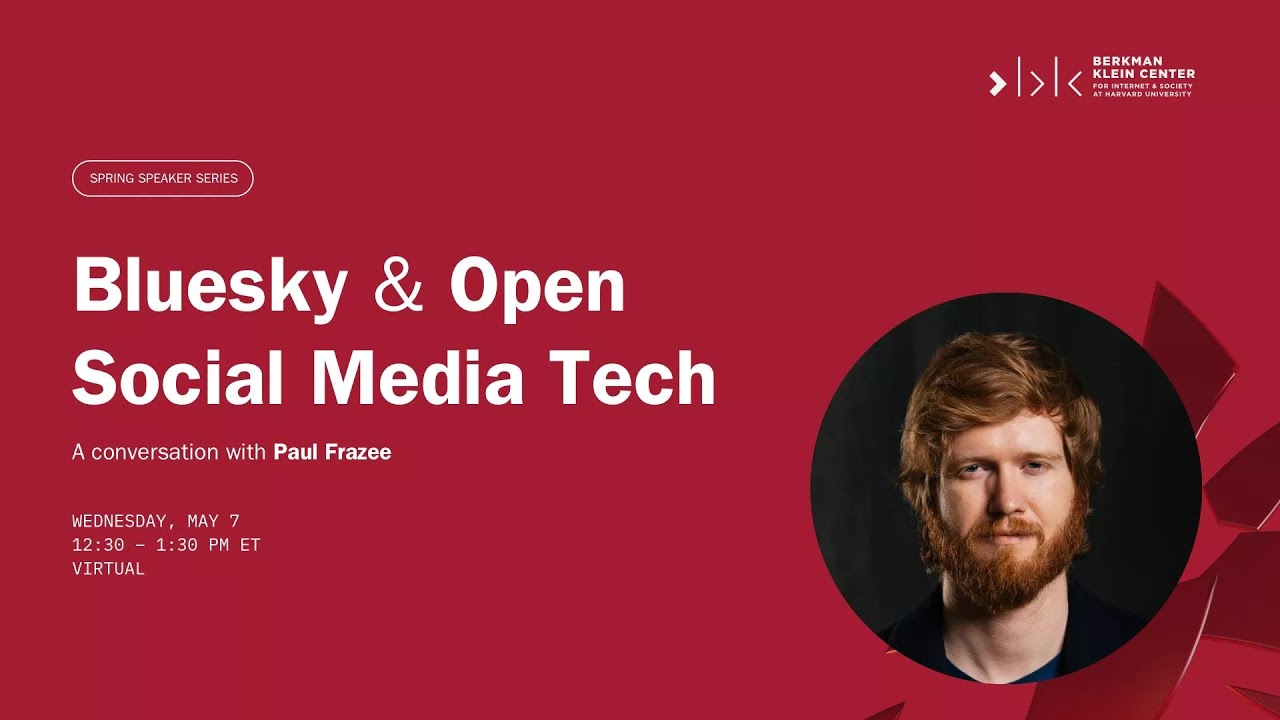 Bluesky & Open Social Media Tech