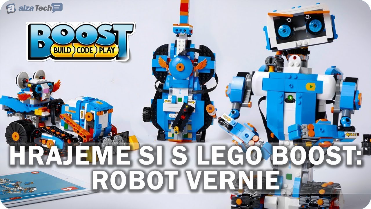 Hrajeme si s LEGO Boost: Jaké je LEGO Boost plus robot Vernie! - AlzaTech #610