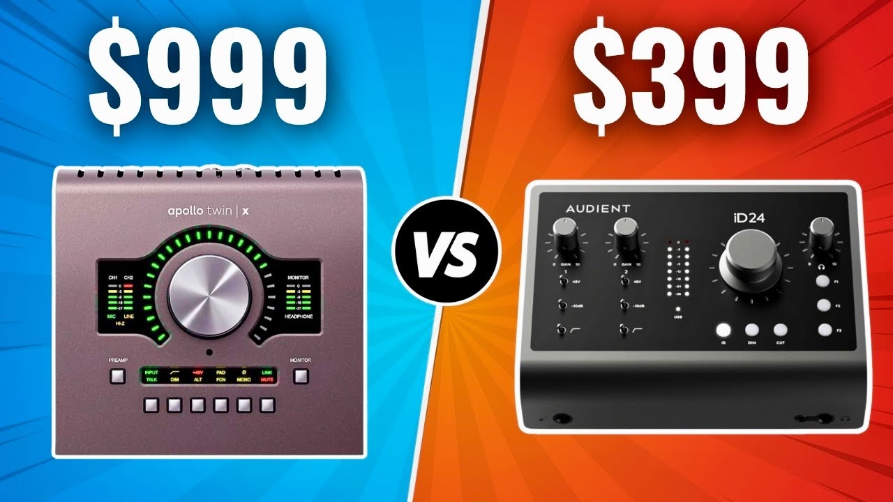 APOLLO TWIN vs AUDIENT ID24: Which Should You Buy?