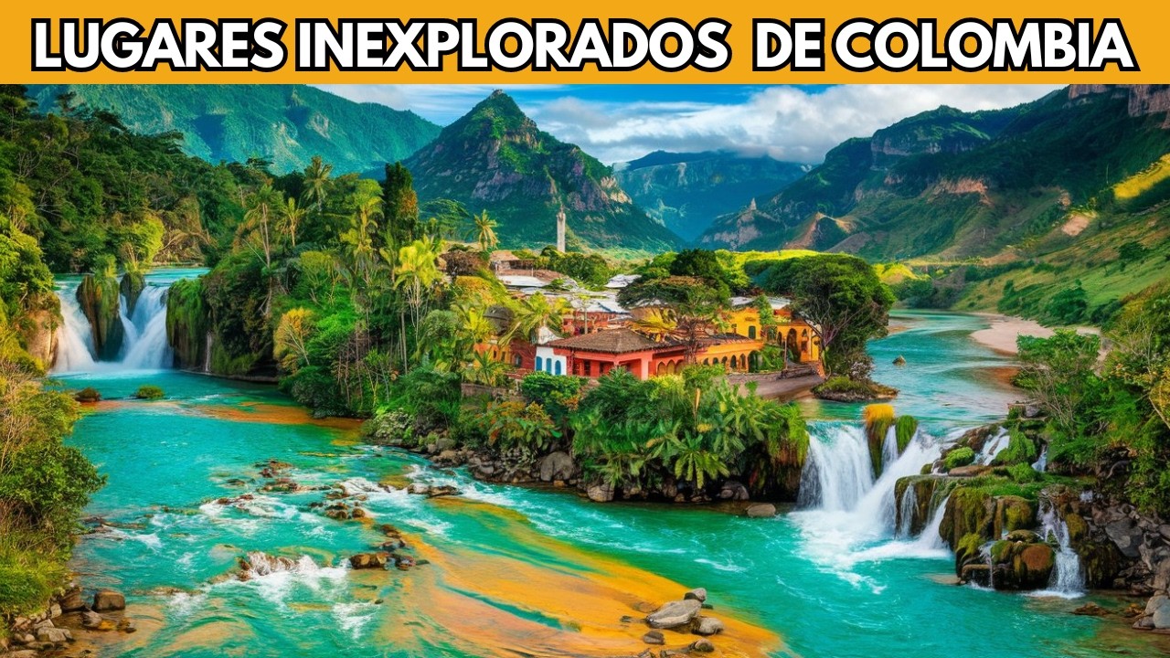 10 Lugares Increíbles de Colombia Que No Sabías Que Existían 🌍🇨🇴|  PARTE 1