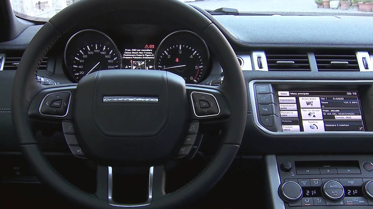 2014 Range Rover Evoque 9-speed Interior Review | AutoMotoTV Deutsch