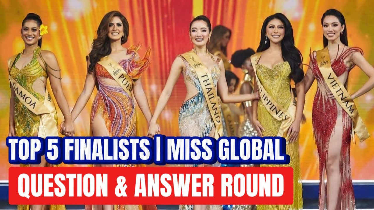 MISS GLOBAL Organization 2023 Top 5 Question & Answer Round