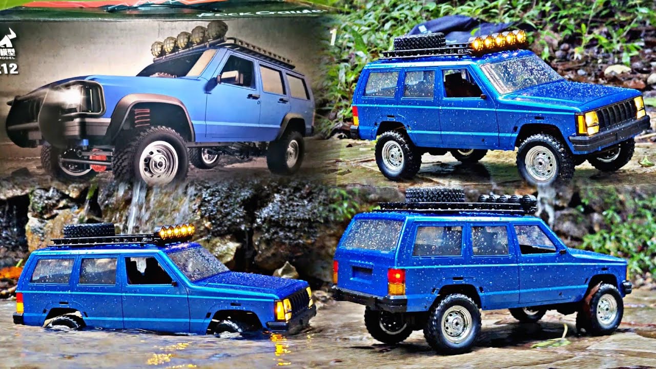 UNBOXING MN 78 Waterproof Cherokee RTR 1/12 2.4G 4WD RC Car Crawler Off-Road Truck