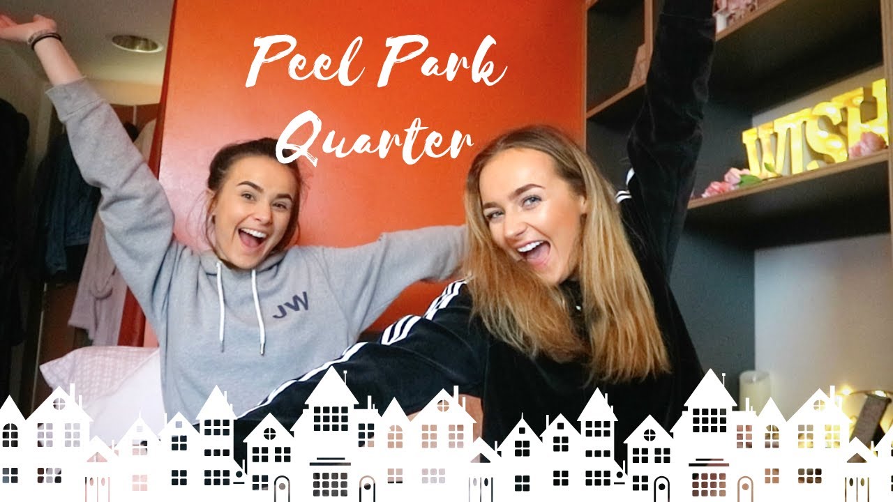 PEEL PARK QUARTER UNIVERSITY OF SALFORD FLAT TOUR!!!