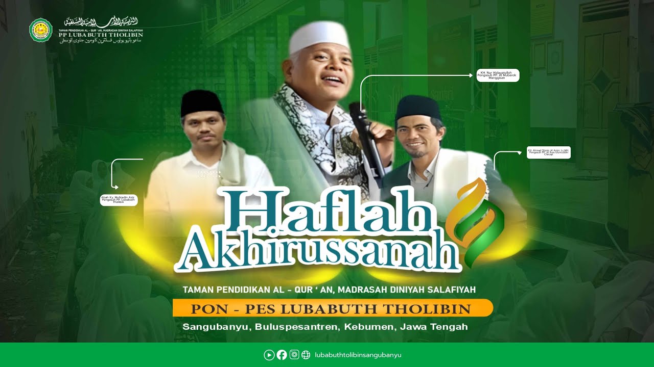 Haflah Attasyakkur Khotmil Qur'an WalKutub ke-27 TPQ-MDS- PP Lubabuth Tholibin  Sangubanyu Th 2026