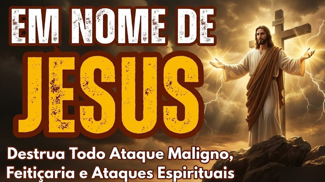 Em Nome de Jesus: Destrua Todo Ataque e Opressão Espiritual