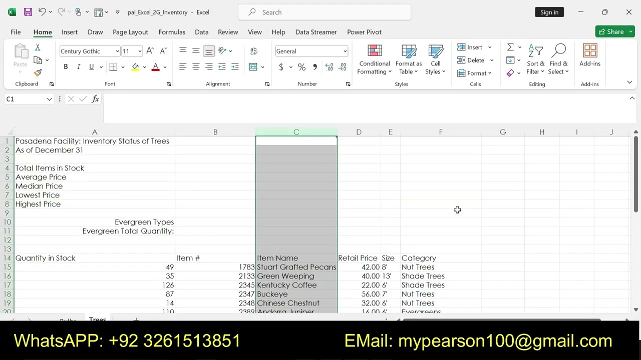 Excel_2G_Inventory | Excel 2G Inventory | Inventory | Excel_2G