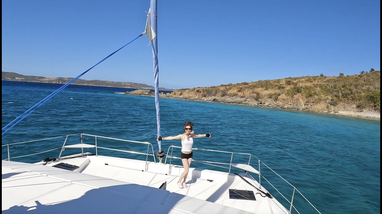 Sailing US Virgin Islands - Buck Island, St. Thomas, Turtles Cove, International Regatta