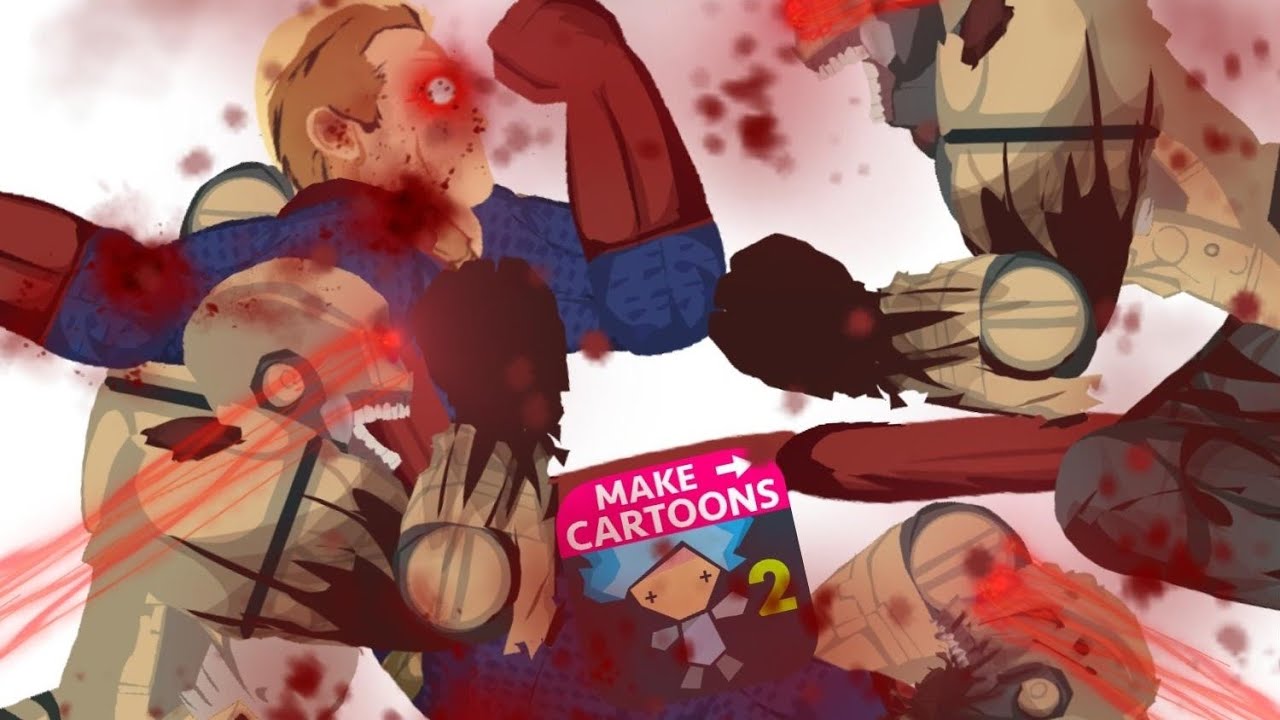 Homenlander vs four reanimens dc2 animation