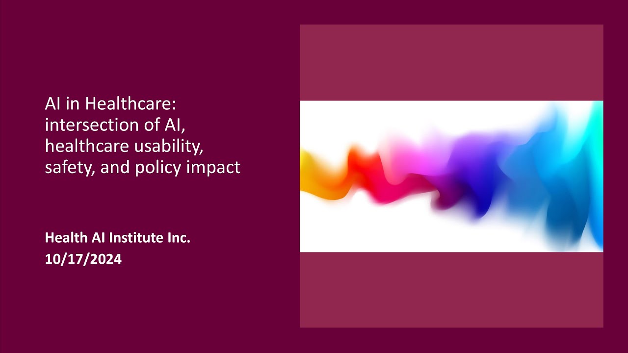 Health AI Institute Virtual Discussion
