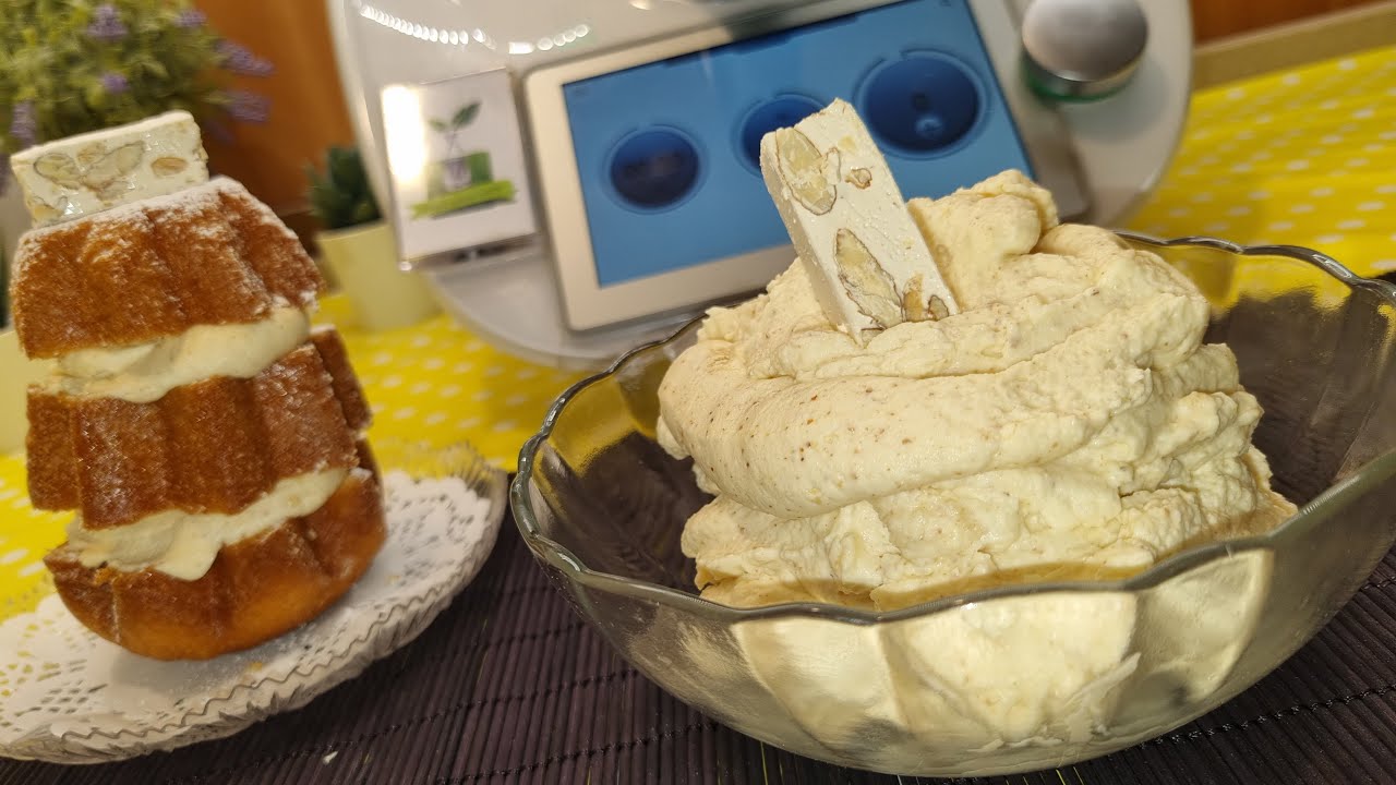 Crema al torrone – dessert bimby cremoso e irresistibile
