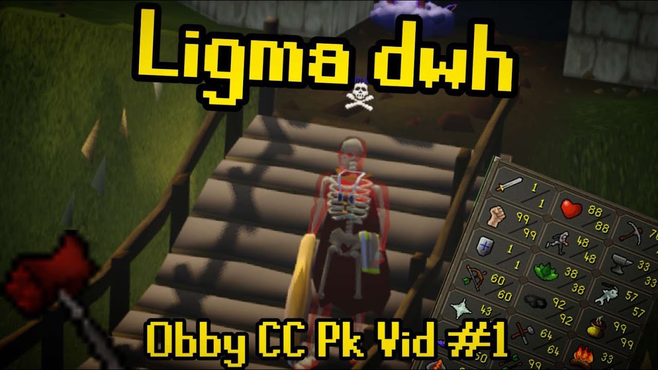 ligma dwh Pk Vid #1 (Maxed 1 Att, 99 Str, 88 Hp, 1 Def, 60 Cb) DWH Pking OSRS