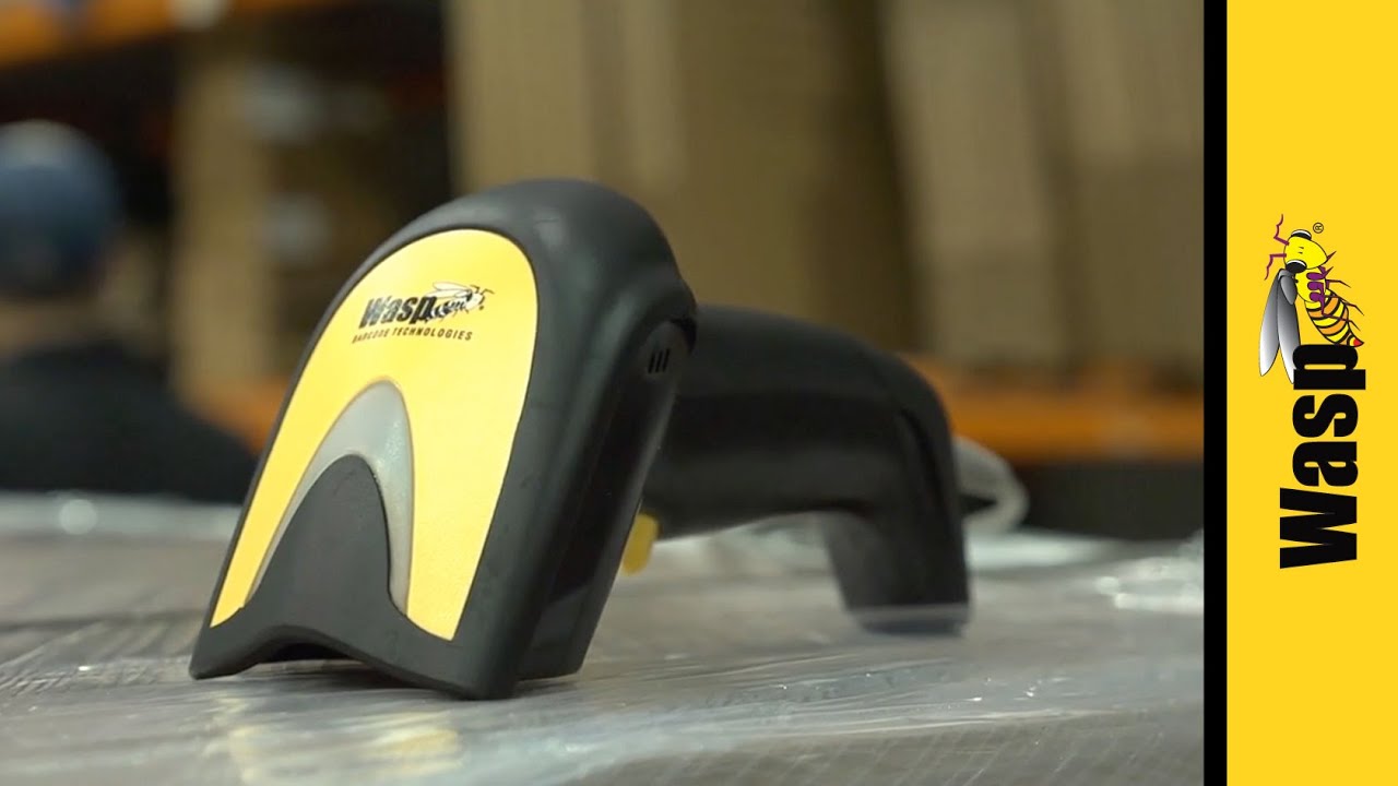 Laser Barcode Scanner, USB – WLS9600 | Wasp Barcode Technologies