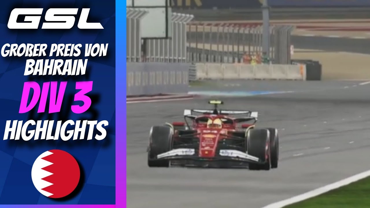DER ERSTE SCHRITT ZUM TITEL?🏆  F125 Liga | DIV 3 | Bahrain | Deutsch