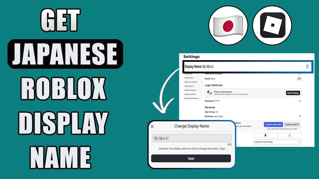 Как получить японское имя пользователя в Roblox | Быстрый и простой способ