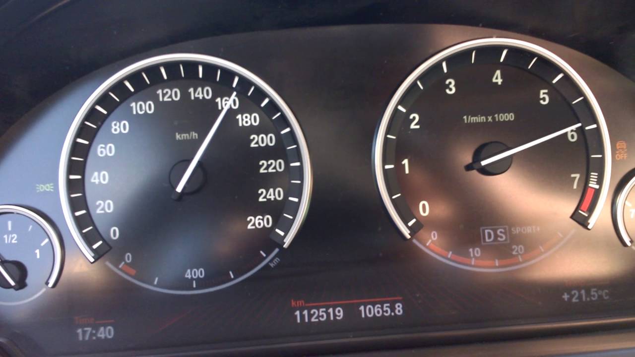 Bmw 740i F01 acceleration 50 -200km / h