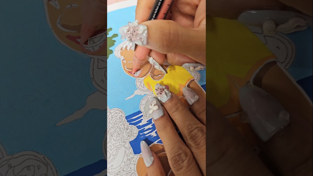 Lilo & Stitch Disney Mystery Color By Number - PART 3 #coloring #disney #acrylicmarker