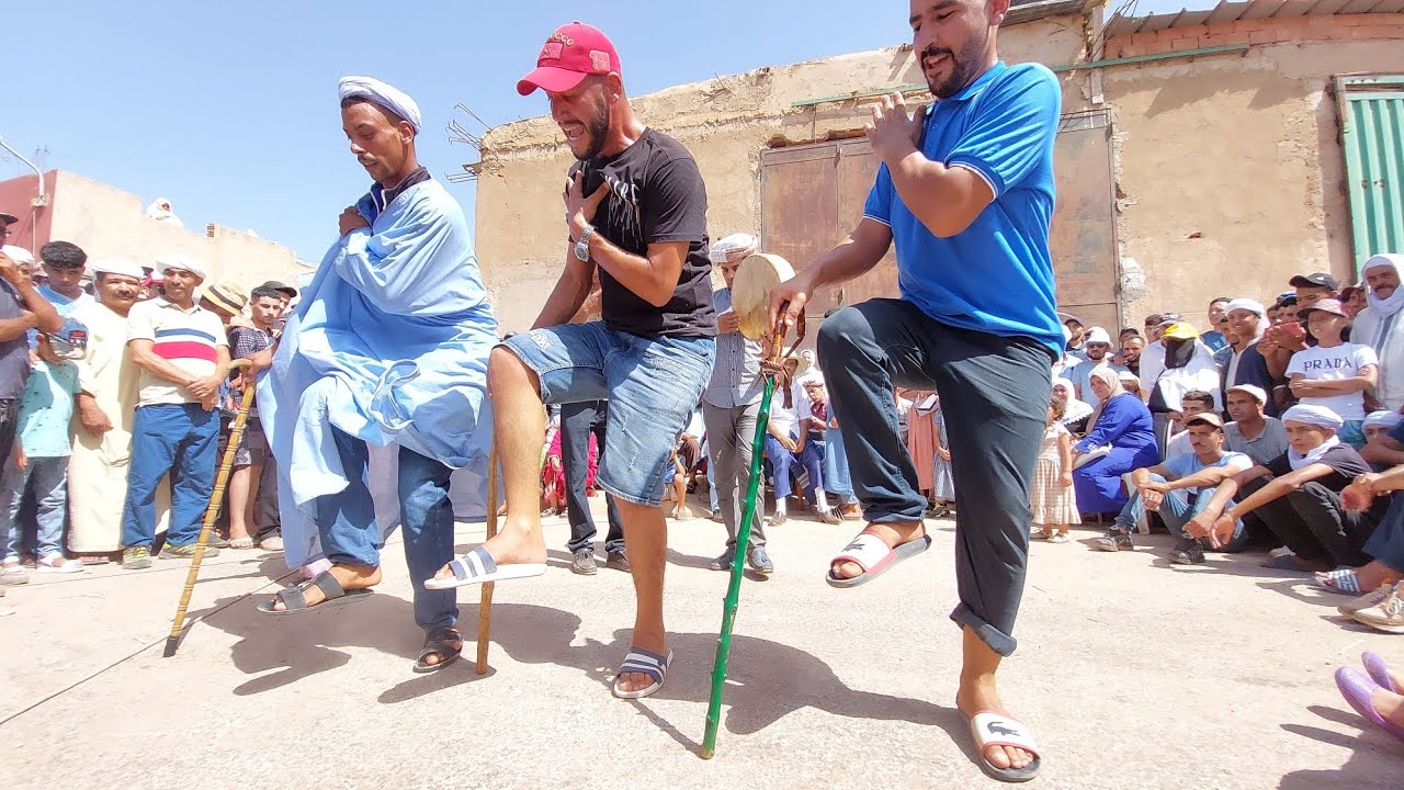 رقصة نهاري شيوخ وجدة آلة الكصبة chyoukh oujda bni drar