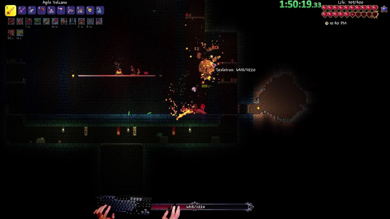 Terraria Master HC Melee runs