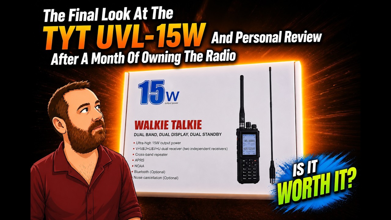 Final look At The TYT UVL-15W And Personal Review After A Month