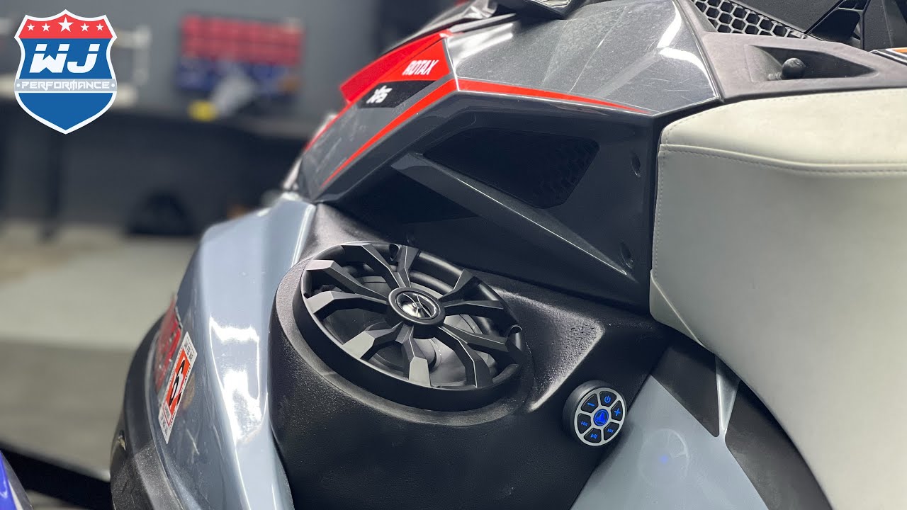 2012-2020 Seadoo RXPX GTI GTR RTG 8 sound system install