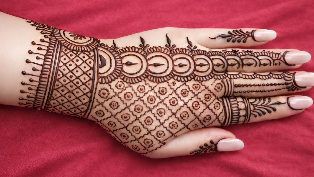New stylish mehndi design for back hand | easy simple mehndi design | mehndi design | Mehndi 