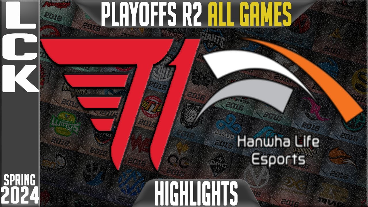 T1 vs HLE Highlights ALL GAMES | LCK Playoffs Spring 2024 Round 2 | T1 vs Hanwha Life Esports