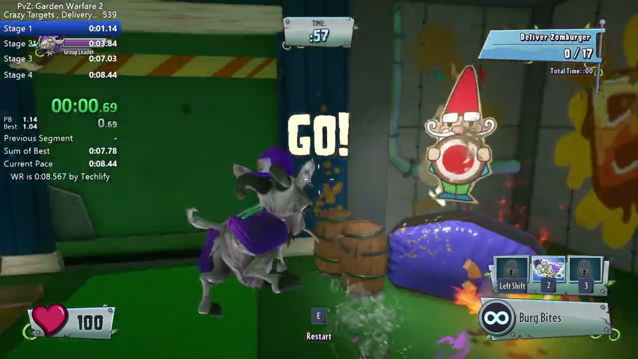 [WR] Delivery Goat | Crazy Targets in 8.267s