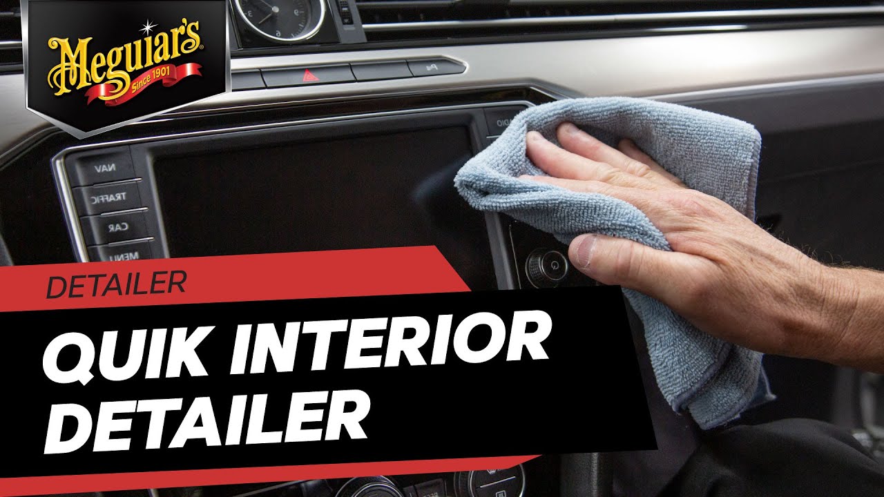 Meguiar's Quik Interior Detailer - Features & Benefits