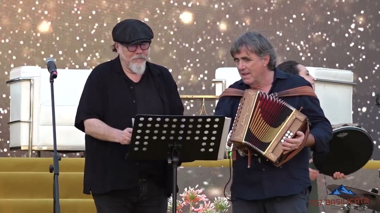 TG7 Basilicata Corleto Perticara. Ambrogio Sparagna