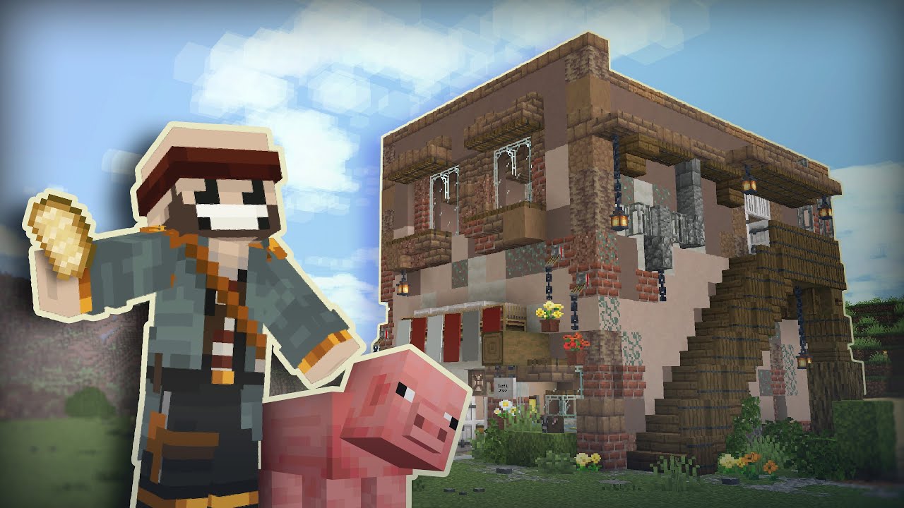 I Was Hungry So I Built A Butcher Shop In My Minecraft Forever World // Bray's World 02