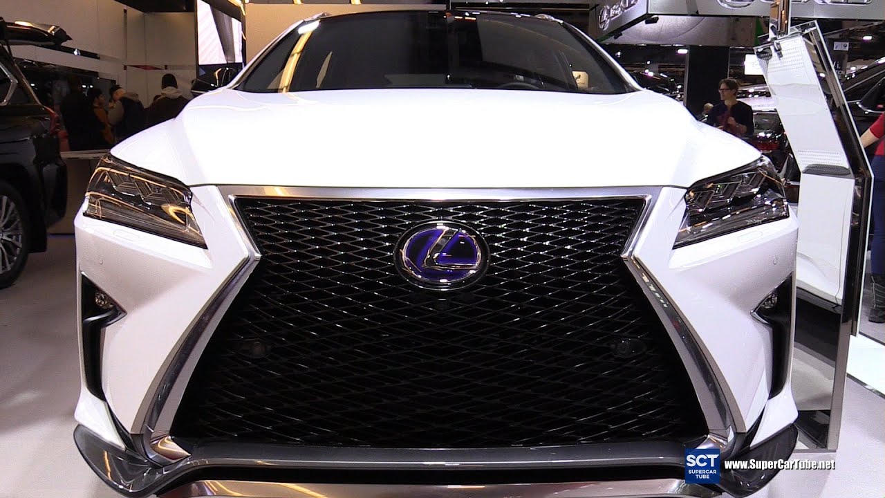 2016 Lexus RX 450H F-Sport- Exterior and Interior Walkaround - 2016 Montreal Auto Show