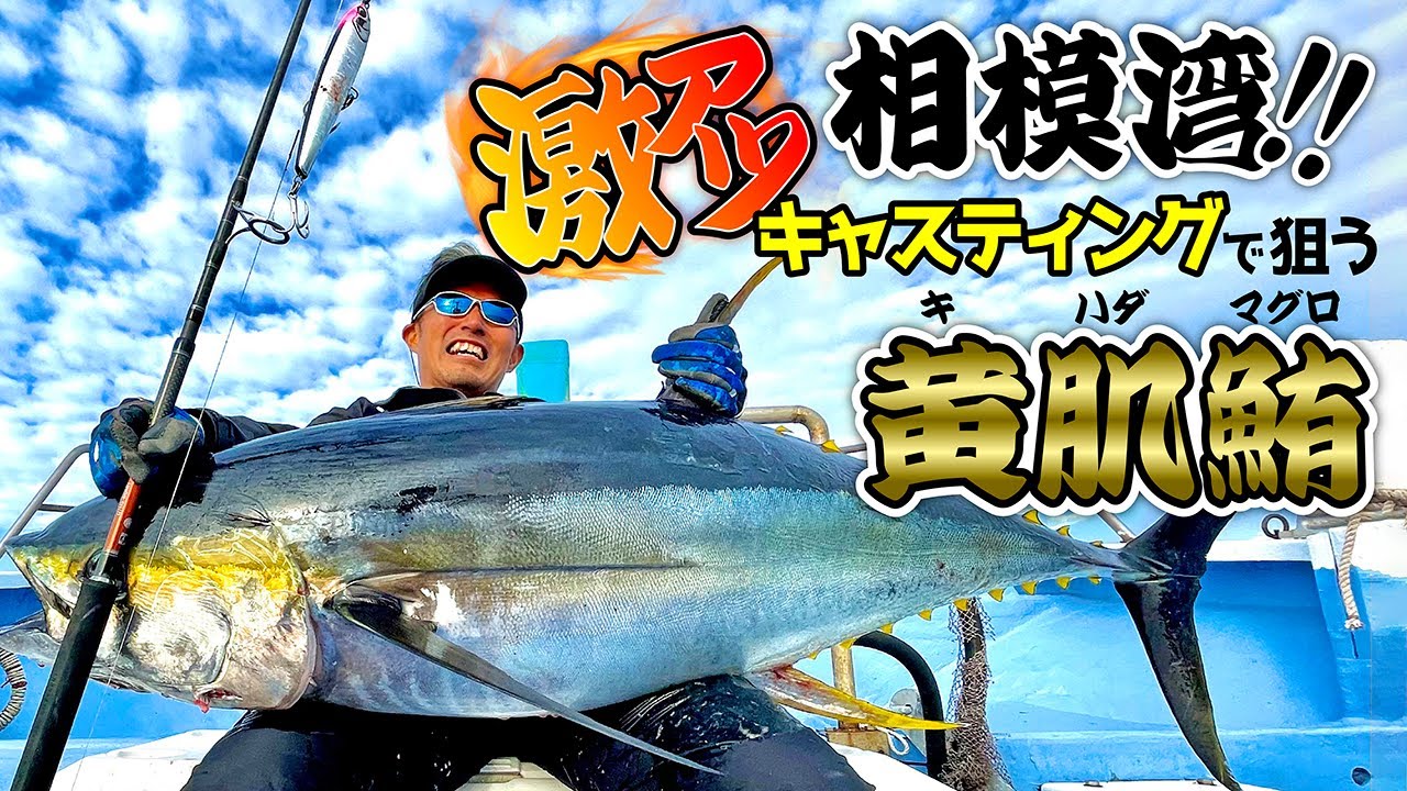 【マグロ釣り】入門するなら激熱相模湾のキハダキャスティング！！！