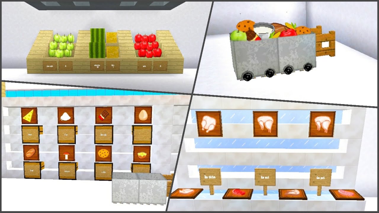 ⛏️ MultiCraft : supermarket build ideas