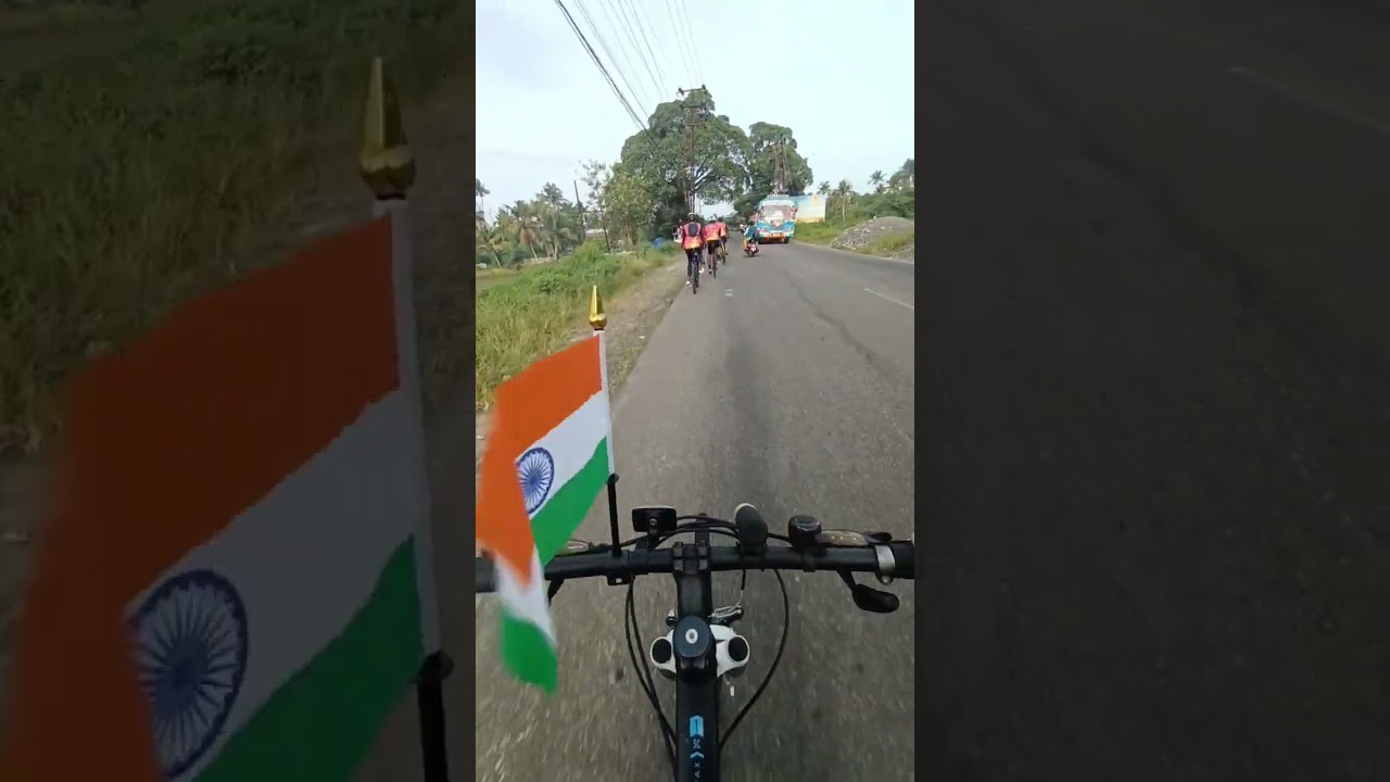 Cycle Ride #independenceday #independence #ride #indianflag