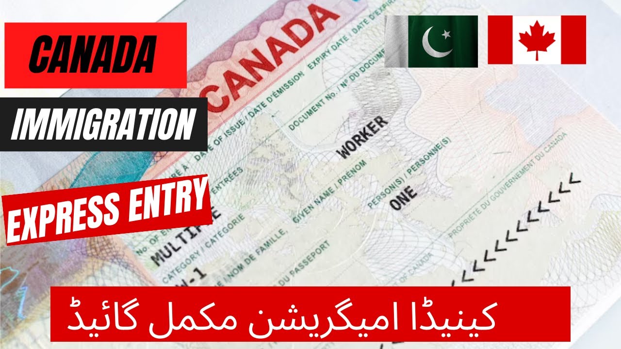 How to Immigrate to Canada Express Entry 2024 - Pakistan & India Complete Tutorial- Urdu Hindi