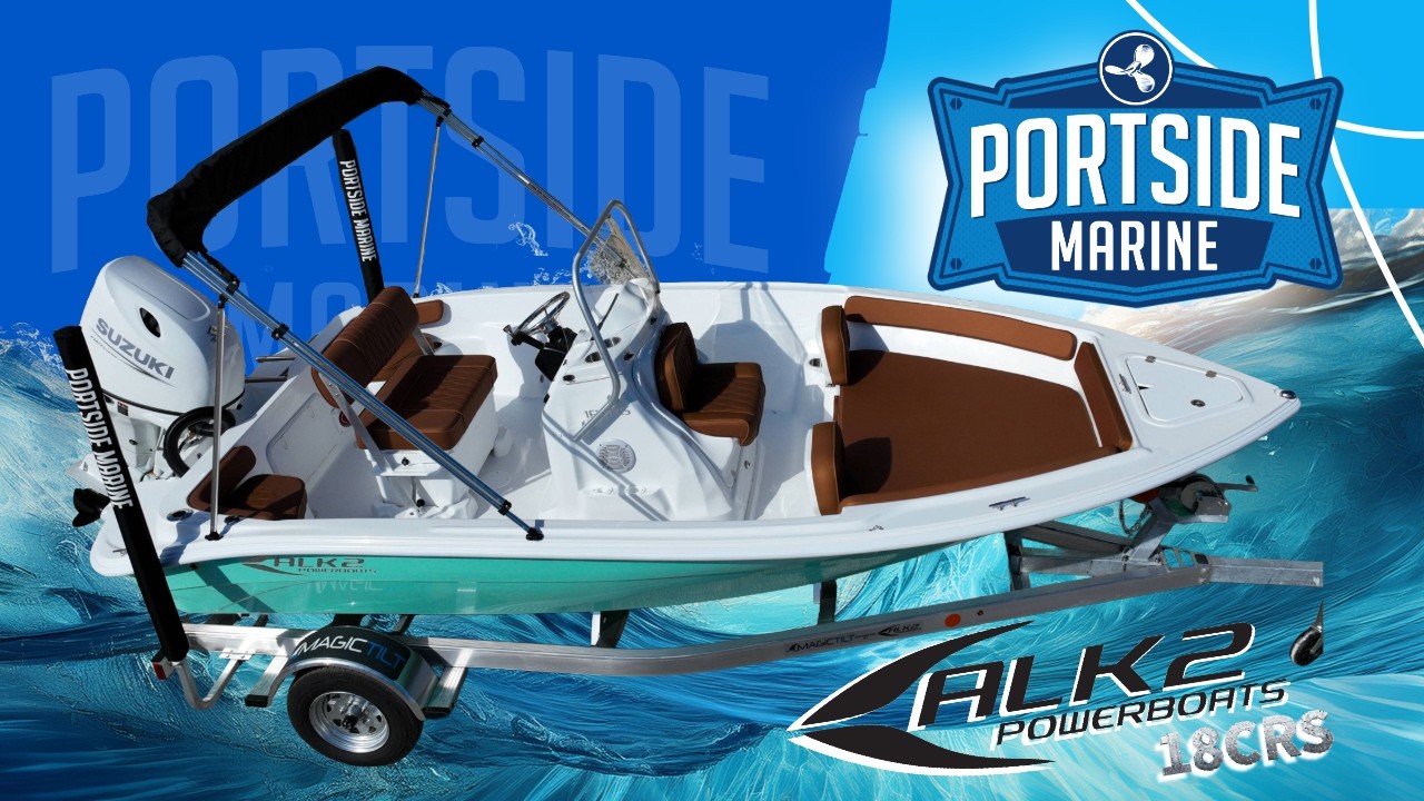 2026 ALK2 Powerboats 18CRS in Seafoam Green | Suzuki Marine | Portside Marine